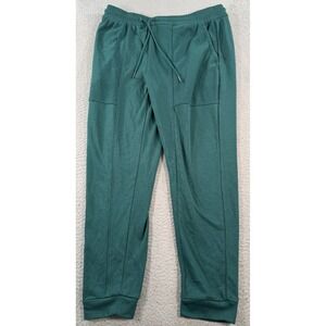 Xersion Sweatpants Mens Large Green Tapered Jogger Sports Running Performance